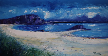 Summer eveninglight Cable Bay Isle of Colonsay 16x30
£4200